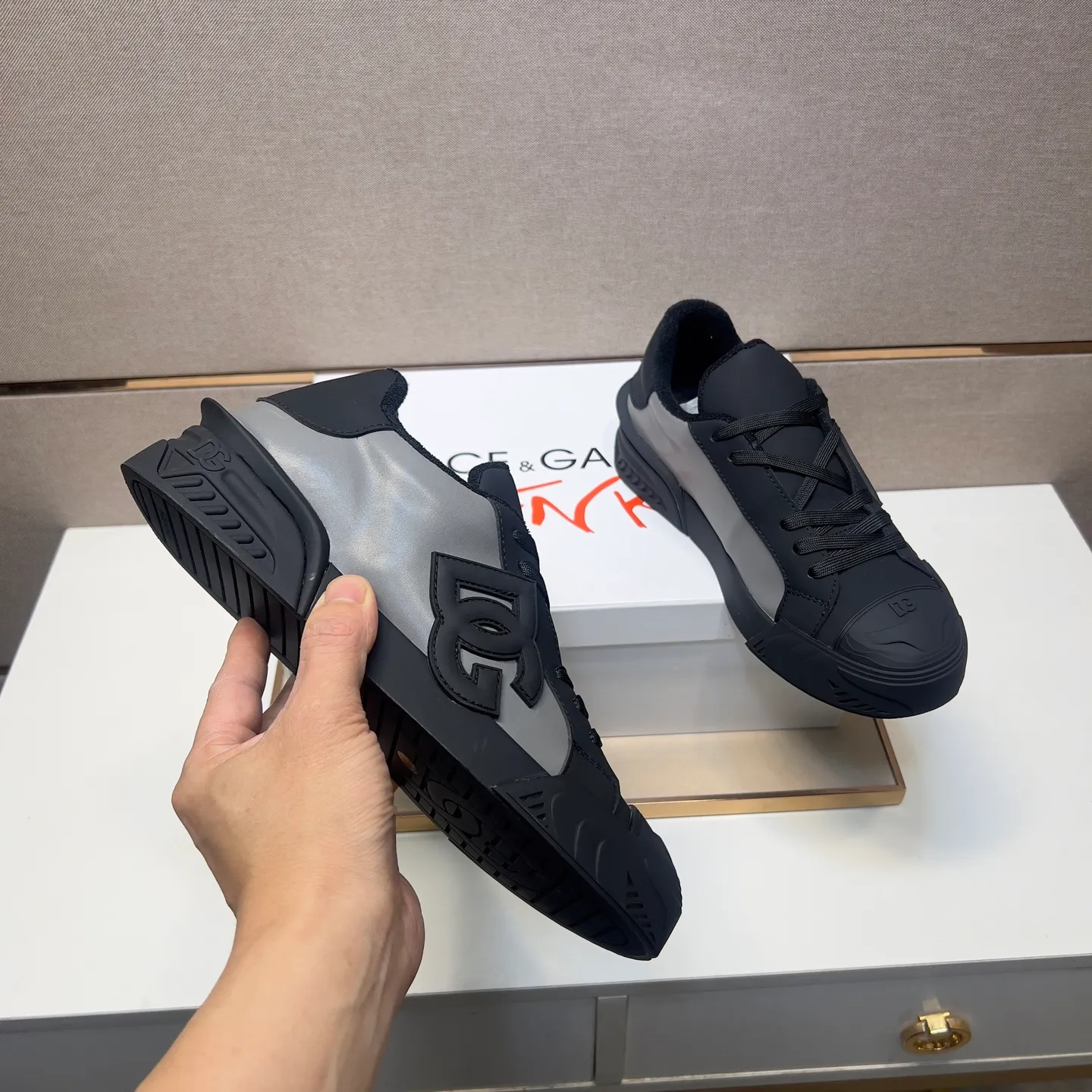 Men's men's shoes 💰pp500 [DG～] Couple's casual shoes 2025z cabinet sales simultaneously 🔶Size: 35-44#️⃣ 🔷1 color🔜The upper is made of multi-material splicing➕Towel lining, comfortable and breathable, sole: original comfortable, wear-resistant and non-slip outsole, ⚠️Real 📱Photographed🎬The real thing is better📢📢📢